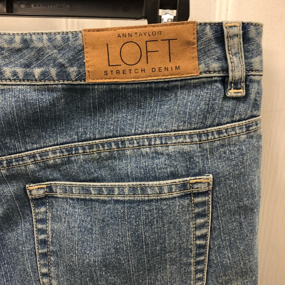 Loft Straightleg Stretch Jean